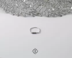 HIT DIZAJN - Prsten od belog zlata
